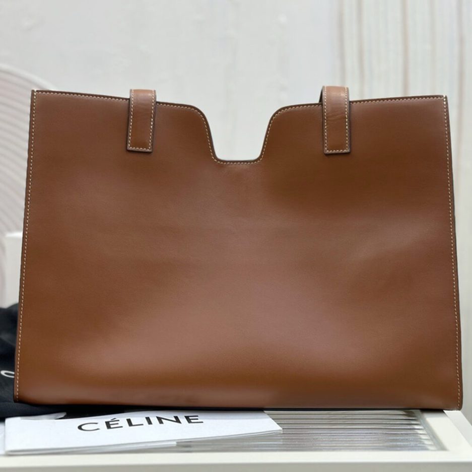 CELINE CABAS 16 IN SUPPLE SMOOTH CALFSKIN