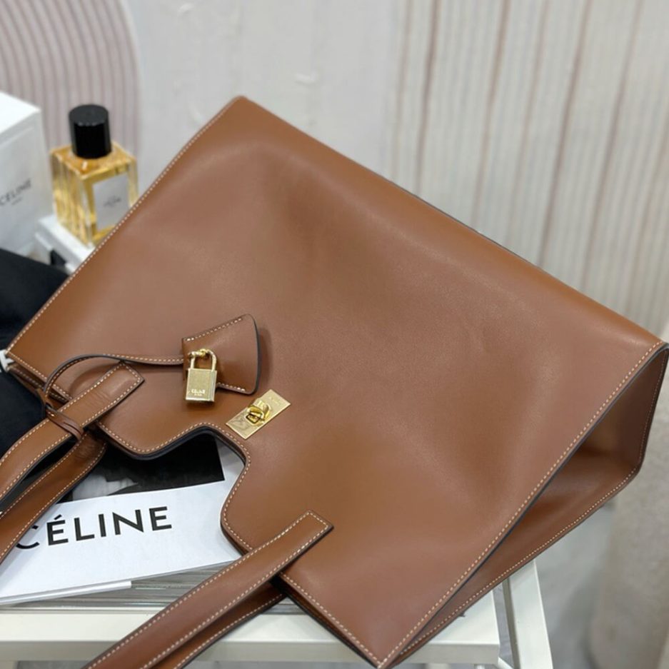 CELINE CABAS 16 IN SUPPLE SMOOTH CALFSKIN