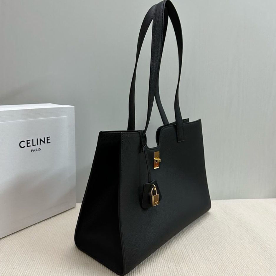 CELINE CABAS 16 IN SUPPLE GRAINED CALFSKIN